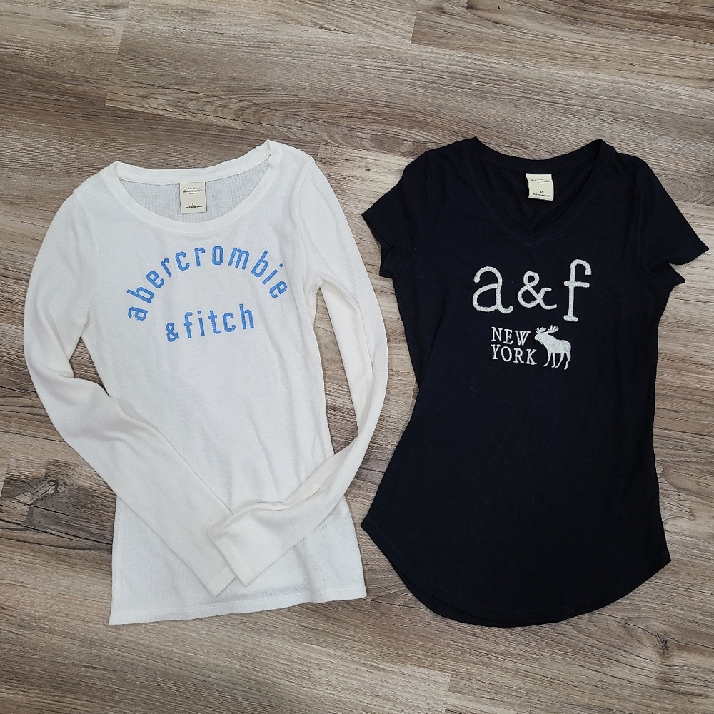 2 Girls Abercrombie Shirts